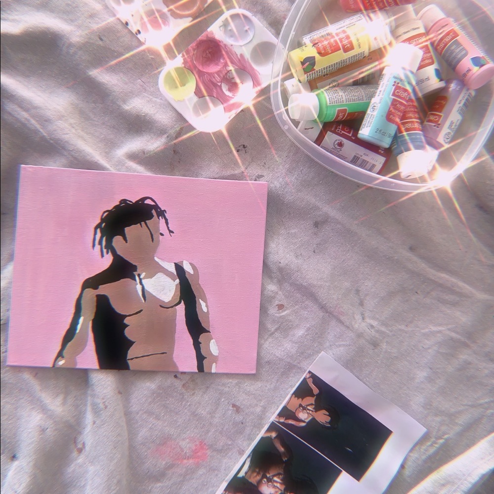 Travis Scott Rodeo Painting